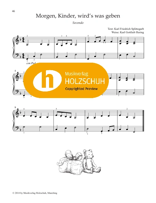 Morgen, Kinder, wirds was geben